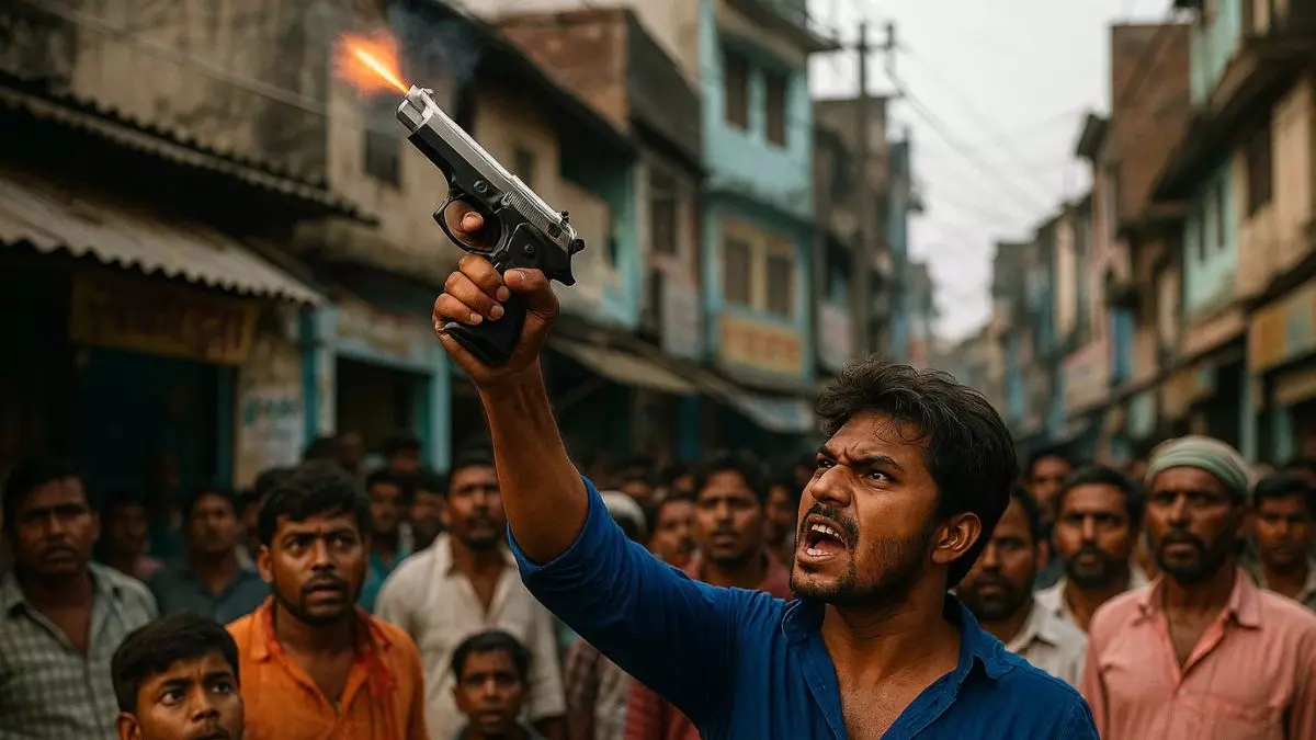 रांची के ग्रेविटी बार में भोजपुरी गाना न बजने पर चली गोली, आरोपी गिरफ्तार; रिवॉल्वर और 21 जिंदा कारतूस बरामद रांची के ग्रेविटी बार में भोजपुरी गाना न बजने पर चली गोली, आरोपी गिरफ्तार; रिवॉल्वर और 21 जिंदा कारतूस बरामद