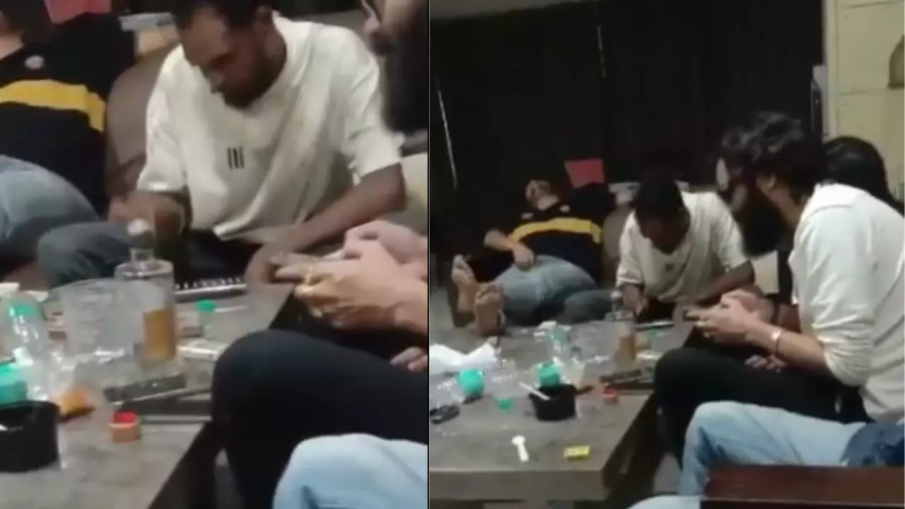 रायपुर बना नया उड़ता पंजाब, लड़के ने ATM कार्ड से फोन पर बनाई ड्रग्स की 6 लाइन, वीडियो वायरल