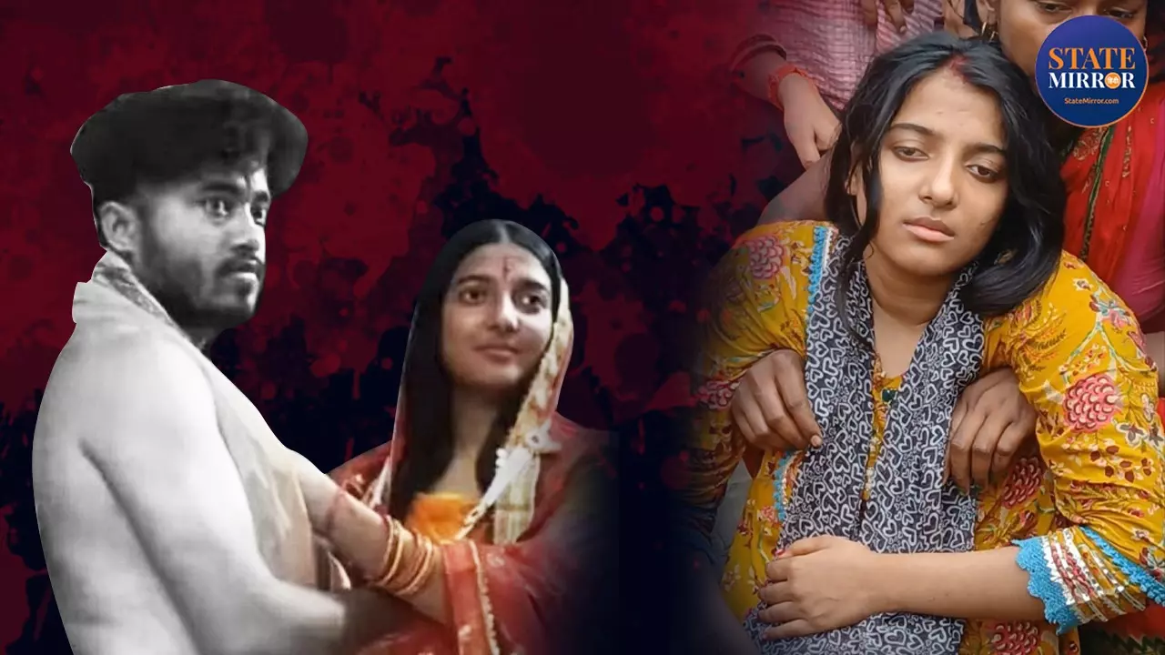 दरभंगा में राहुल मर्डर के बाद सोशल मीडिया पर कोहराम, मृतक की पत्नी बोली - पापा इंसान नहीं जल्लाद, फांसी दो