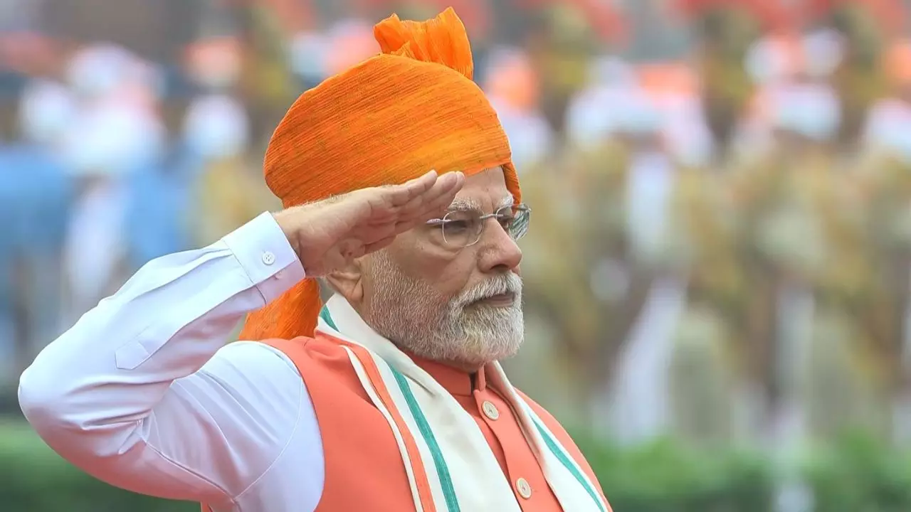 खून और पानी एक साथ नहीं बहेंगे... 79वें स्वतंत्रता दिवस पर PM मोदी के संबोधन की 10 बड़ी बातें खून और पानी एक साथ नहीं बहेंगे... 79वें स्वतंत्रता दिवस पर PM मोदी के संबोधन की 10 बड़ी बातें