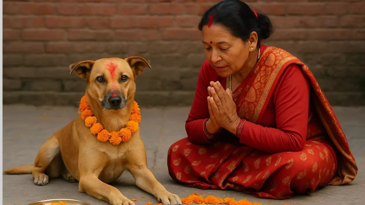 दिल्ली-NCR के स्ट्रीट डॉग्स पर बवाल, कुकुर तिहार से सबक लें...; नेपाली लोग कुत्तों की करते हैं पूजा
