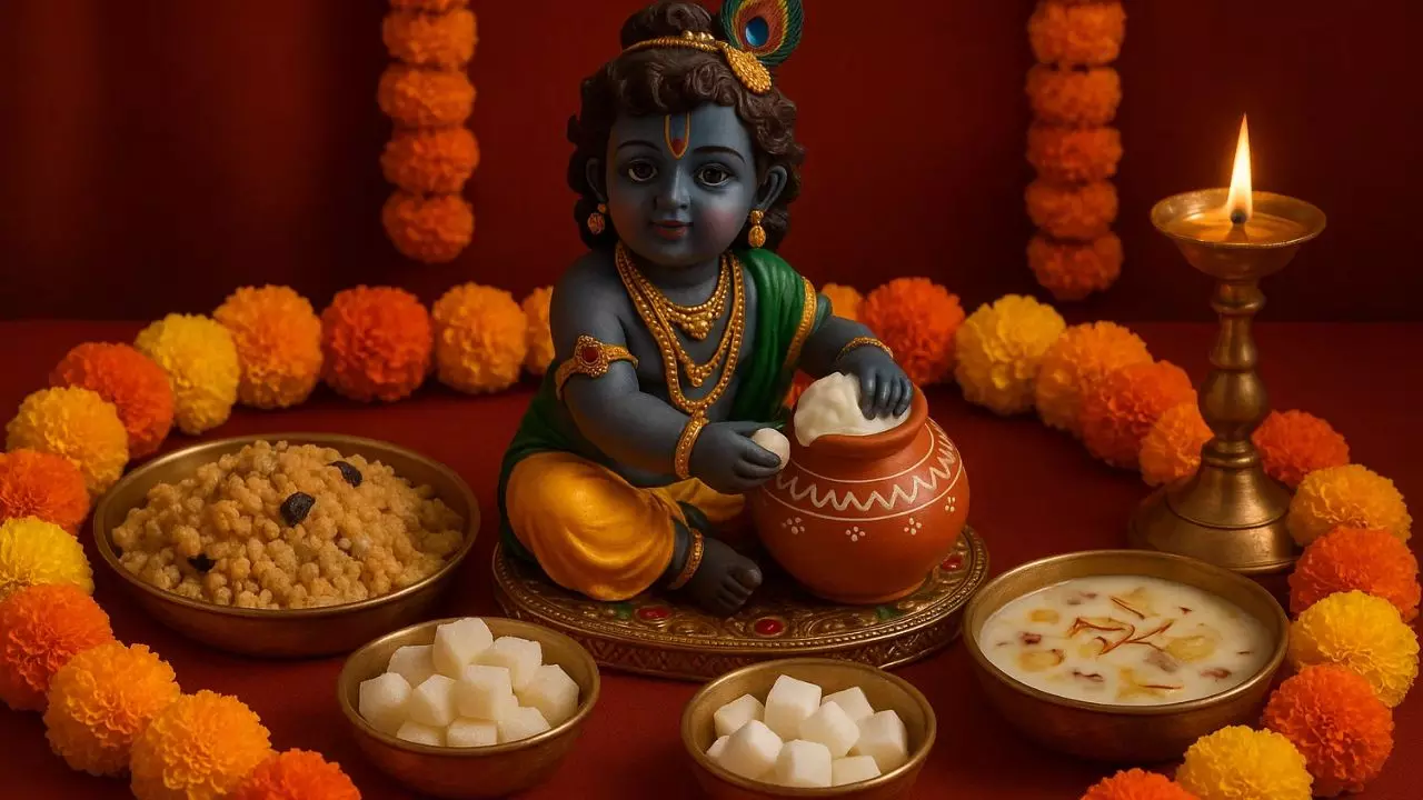 आज जन्माष्टमी पर जरूर अर्पित करें कान्हा जी को ये भोग, मिलेगा जीवन में आनंद और सुख-शांति