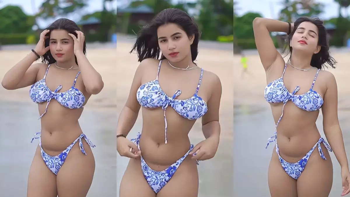 Uff... 19 साल की लड़की ने Bra-Panty में ढाया कहर, Hot Video देख फैन्स बोले-Thank You