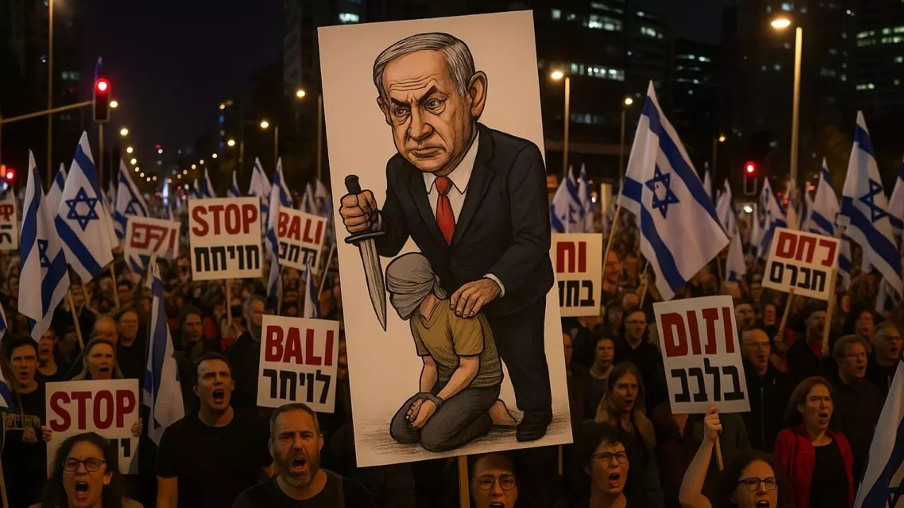 बंधकों को बचाने के बजाय बलि चढ़ा रहे हैं; नेतन्याहू की रणनीति पर इजरायल में जबरदस्त विरोध प्रदर्शन