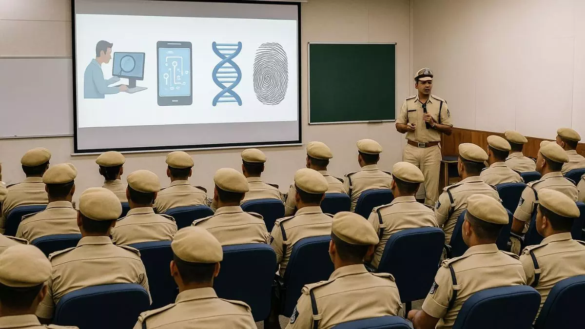 बिहार पुलिस में शुरू हुई ‘नए कानून की क्लास’! आधुनिक तकनीक और BNSS की बारीकियां सीख कर पुलिसकर्मी होंगे और ज्यादा अपग्रेड बिहार पुलिस में शुरू हुई ‘नए कानून की क्लास’! आधुनिक तकनीक और BNSS की बारीकियां सीख कर पुलिसकर्मी होंगे और ज्यादा अपग्रेड