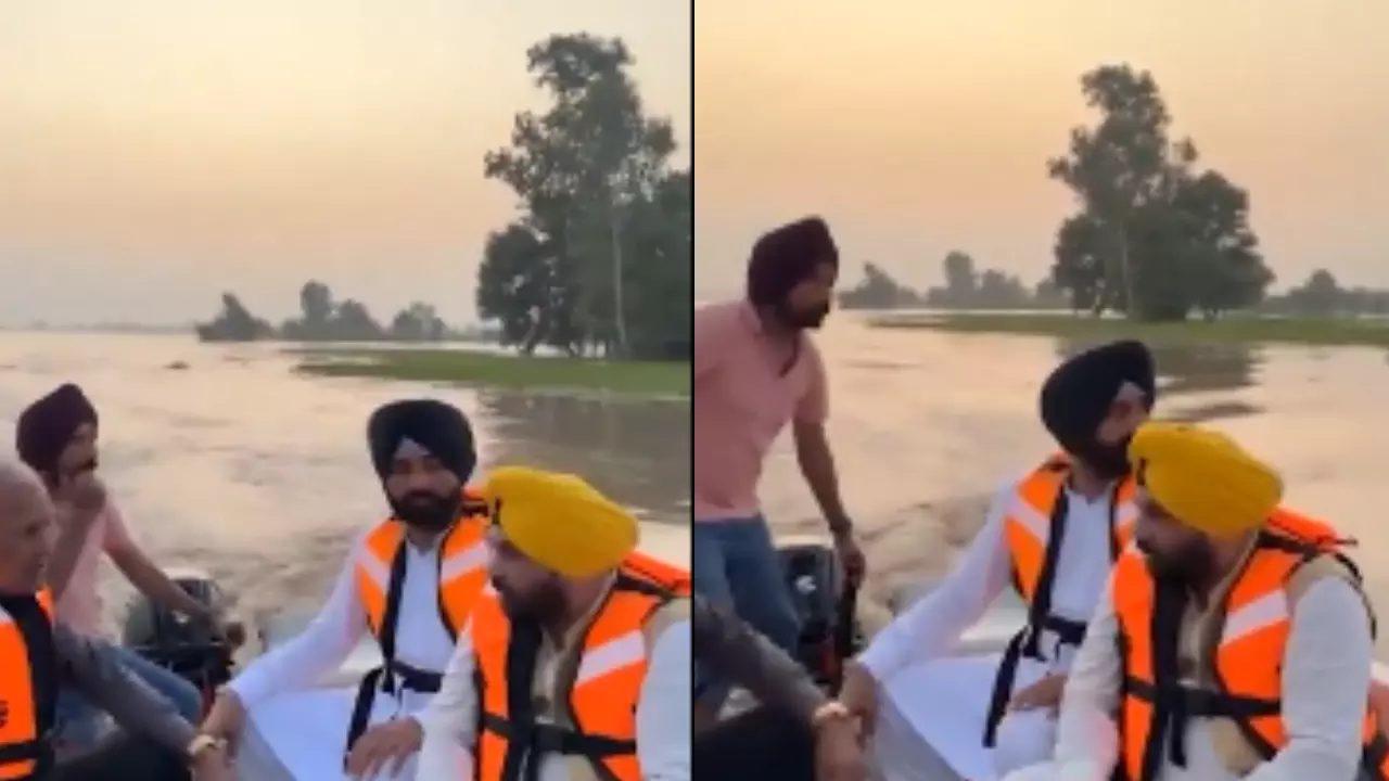 पीने को पानी नहीं, लेकिन बाढ़ दौरे के दौरान हरभजन सिंह ने बताए क्रूज़ के किस्से, विपक्ष ने साधा निशाना