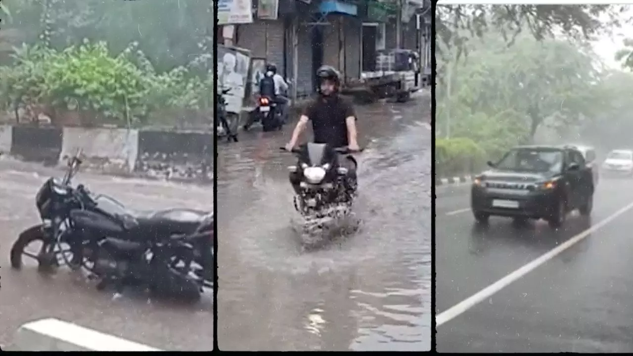 दिल्ली-NCR वालों आज घर से निकलना मतलब मुसीबत! अगले कुछ घंटों में भारी बारिश का अलर्ट, राजधानी की सड़कों पर पानी ही पानी| VIDEO दिल्ली-NCR वालों आज घर से निकलना मतलब मुसीबत! अगले कुछ घंटों में भारी बारिश का अलर्ट, राजधानी की सड़कों पर पानी ही पानी| VIDEO
