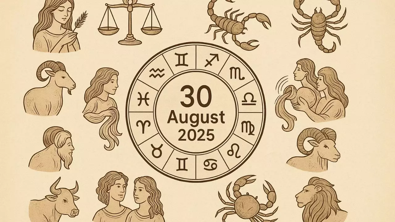 30 अगस्त 2025 का राशिफल: हर राशि के लिए पूरी गाइड - सफलता, लाभ और चुनौतियों का मिला-जुला दिन