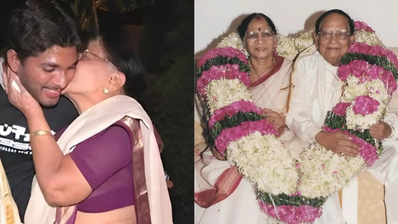 Allu Arjun की दादी अल्लू कनकरत्नम का 94 की उम्र  में निधन, Ram Charan ने रोकी शूटिंग