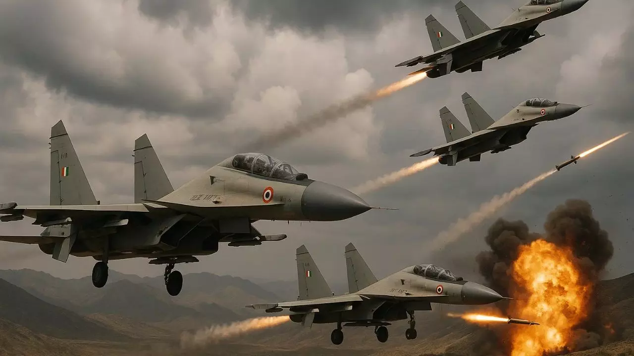 50 से भी कम हथियार हुए फायर और Pak मांगने लगा पानी..., वायुसेना डिप्टी चीफ ने ऑपरेशन सिंदूर की नई फुटेज जारी कर मचाई सनसनी 50 से भी कम हथियार हुए फायर और Pak मांगने लगा पानी..., वायुसेना डिप्टी चीफ ने ऑपरेशन सिंदूर की नई फुटेज जारी कर मचाई सनसनी