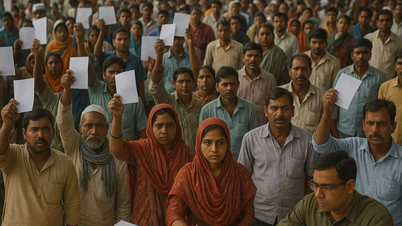 चुनावी खेल या लापरवाही? बिहार के 30,000 वोटरों का नाम गायब, अब कर रहे वापसी की मांग