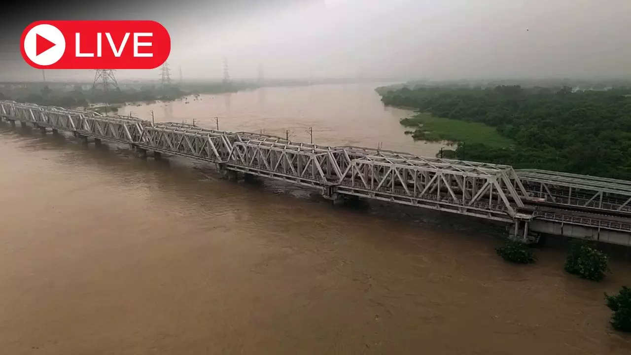 Aaj ki Taaza Khabar Live News Update: दिल्ली में यमुना खतरे के निशान से ऊपर, बारिश और हथिनी कुंड से छोड़े पानी से हालात बिगड़े Aaj ki Taaza Khabar Live News Update: दिल्ली में यमुना खतरे के निशान से ऊपर, बारिश और हथिनी कुंड से छोड़े पानी से हालात बिगड़े