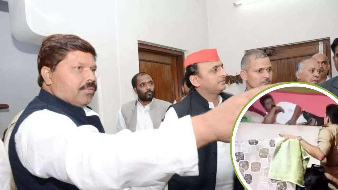 टाट बिछाकर, गद्दा ओढ़कर पुलिस से बचने वाला सपा नेता कैश खान कौन? Video में देखिए कैसे आया पुलिस की गिरफ्त में टाट बिछाकर, गद्दा ओढ़कर पुलिस से बचने वाला सपा नेता कैश खान कौन? Video में देखिए कैसे आया पुलिस की गिरफ्त में