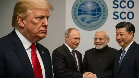 Trump के सामने झुकेगा India, कहना पड़ेगा Sorry... अमेरिकी अधिकारी ने कहा- डॉलर का सपोर्ट करो, वरना 50% टैरिफ झेलो Trump के सामने झुकेगा India, कहना पड़ेगा Sorry... अमेरिकी अधिकारी ने कहा- डॉलर का सपोर्ट करो, वरना 50% टैरिफ झेलो