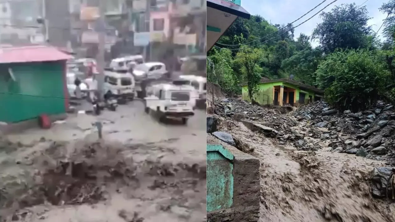 VIDEO: उत्तरकाशी में फिर बादल फटने की आपदा, नौगांव में मलबा और नालों का उफान; सड़कें और घर प्रभावित VIDEO: उत्तरकाशी में फिर बादल फटने की आपदा, नौगांव में मलबा और नालों का उफान; सड़कें और घर प्रभावित