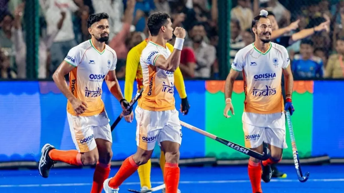 Asia Cup Hockey 2025: भारत ने चीन को 7-0 से हराया, अब फाइनल में कोरिया से होगी भिड़ंत; मुकाबले का वर्ल्ड कप से क्या कनेक्शन? Asia Cup Hockey 2025: भारत ने चीन को 7-0 से हराया, अब फाइनल में कोरिया से होगी भिड़ंत; मुकाबले का वर्ल्ड कप से क्या कनेक्शन?