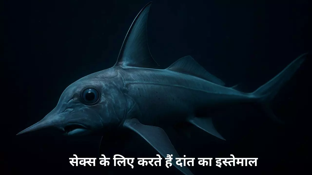 क्या सेक्स करने के लिए ये घोस्ट शार्क माथे पर उगाते हैं दांत? समुद्र की गहराई से आई चौंकाने वाली खोज क्या सेक्स करने के लिए ये घोस्ट शार्क माथे पर उगाते हैं दांत? समुद्र की गहराई से आई चौंकाने वाली खोज
