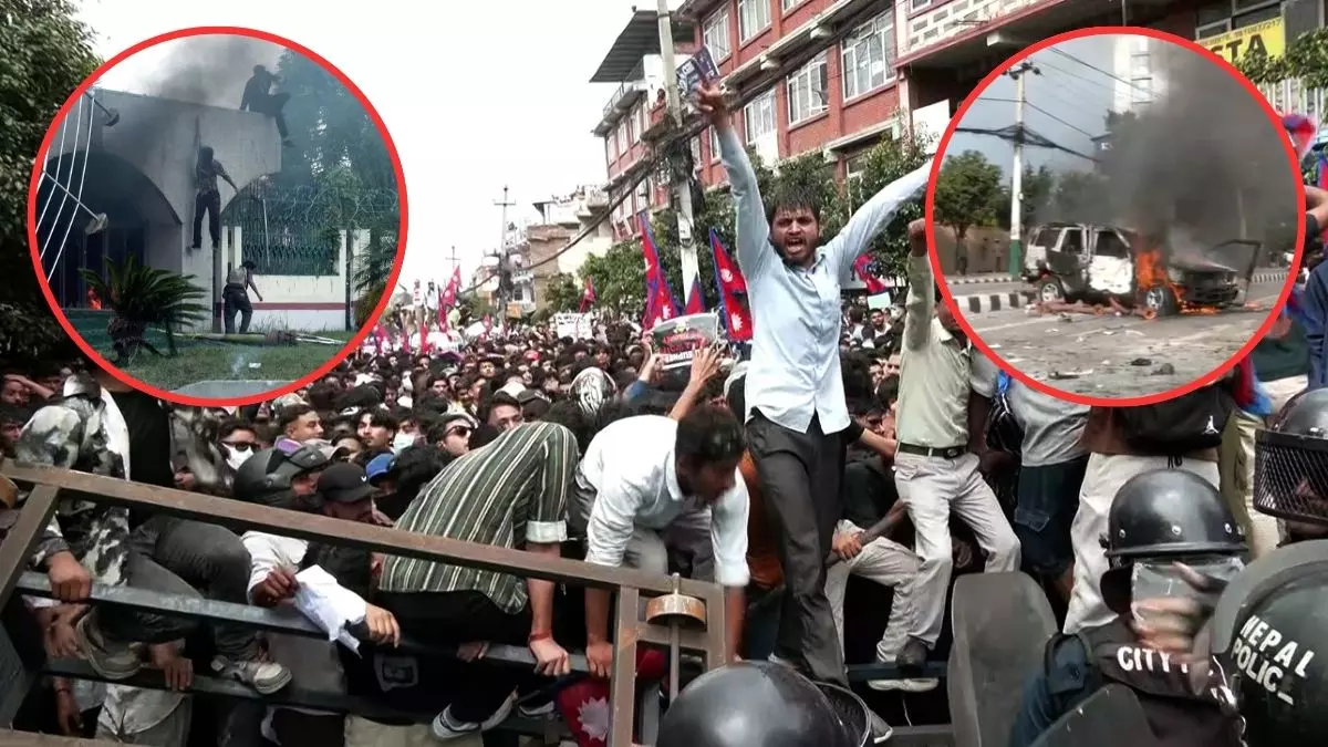क्यों जल रहा नेपाल, सोशल मीडिया पर बैन है वजह या फिर विदेशी ताकतों का हाथ? जानिए डिटेल में क्यों जल रहा नेपाल, सोशल मीडिया पर बैन है वजह या फिर विदेशी ताकतों का हाथ? जानिए डिटेल में
