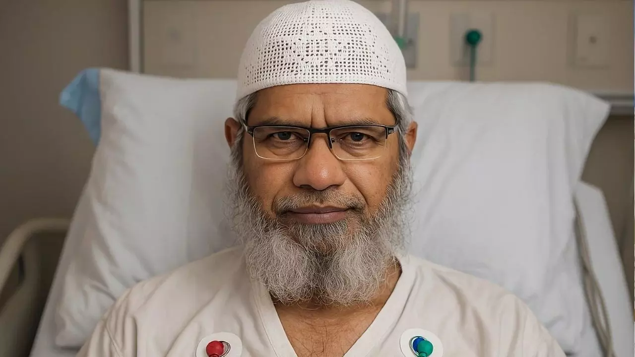 जाकिर नाइक को हुआ AIDS! मलेशिया के अस्पताल में हैं भर्ती, सोशल मीडिया पर पोस्ट हुआ Viral जाकिर नाइक को हुआ AIDS! मलेशिया के अस्पताल में हैं भर्ती, सोशल मीडिया पर पोस्ट हुआ Viral