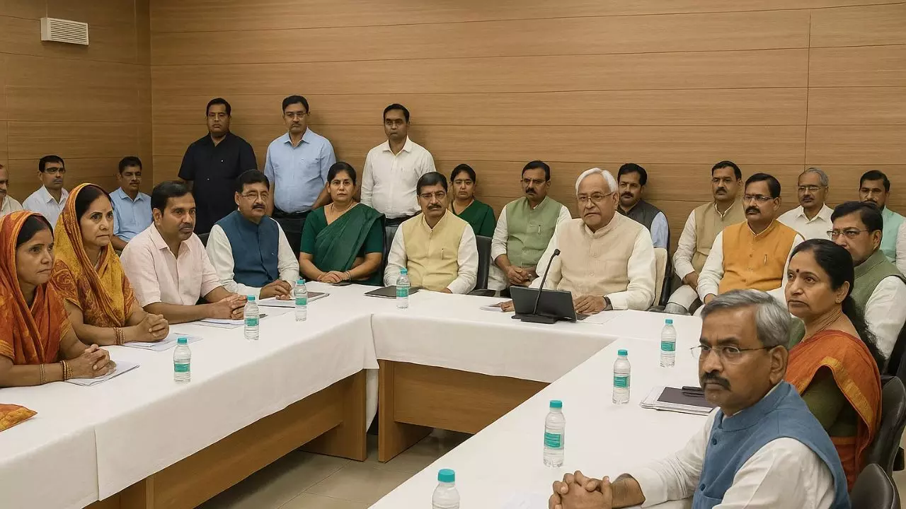 बिहार सरकार का बड़ा तोहफा: गांव की बेटियों को मिलेगा सपनों का ‘आंगन’, 8053 पंचायतों में बनेंगे ‘कन्या विवाह मंडप’ बिहार सरकार का बड़ा तोहफा: गांव की बेटियों को मिलेगा सपनों का ‘आंगन’, 8053 पंचायतों में बनेंगे ‘कन्या विवाह मंडप’