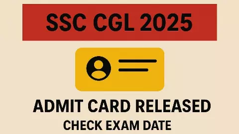 SSC CGL 2025: एसएससी सीजीएल टियर-1 का एडमिट कार्ड जारी, यहां देखें एग्जाम डेट, शिफ्ट और पैटर्न SSC CGL 2025: एसएससी सीजीएल टियर-1 का एडमिट कार्ड जारी, यहां देखें एग्जाम डेट, शिफ्ट और पैटर्न
