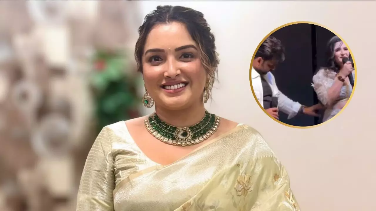 छूने से पहले परमिशन लेना था न.....Pawan Singh की करतूतों पर भड़की Amrapali Dubey
