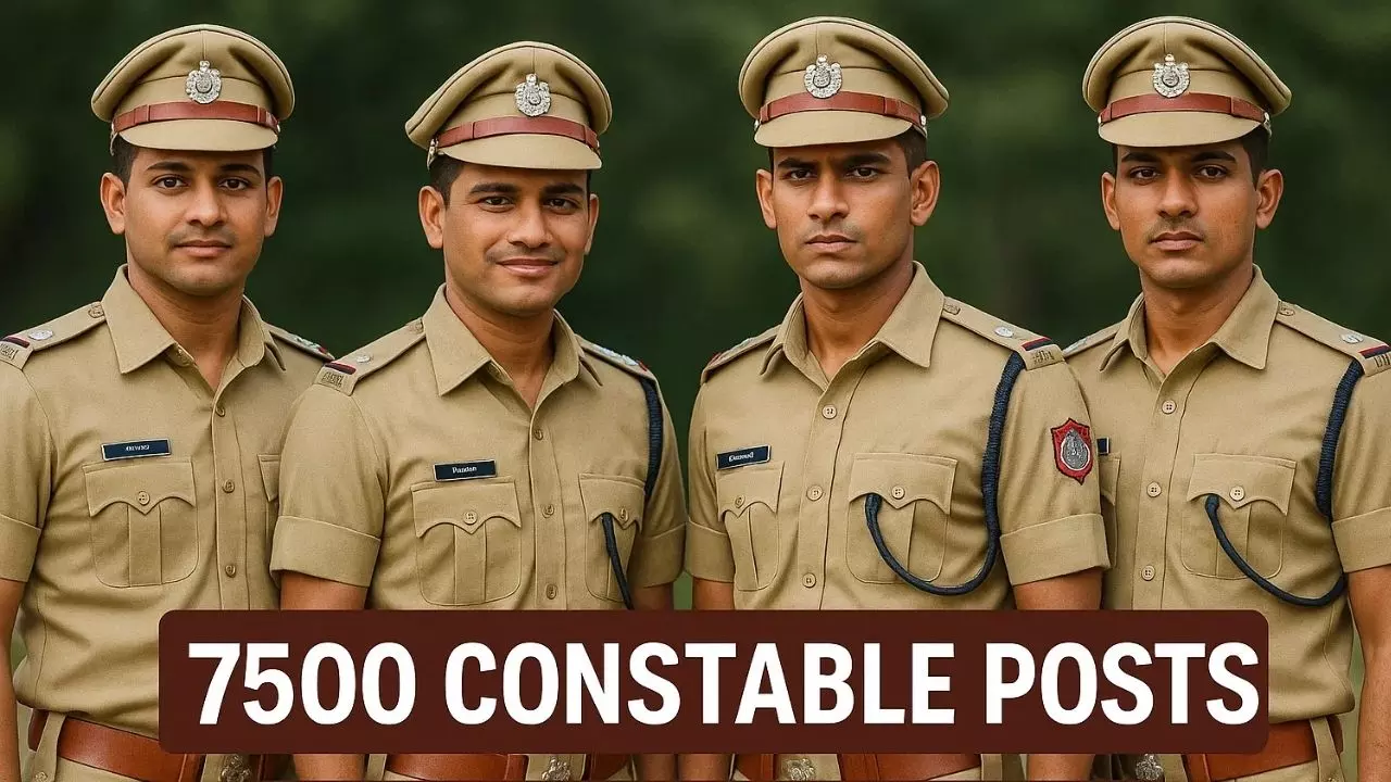 MP Police Bharti 2025: 7500 कॉन्स्टेबल पदों पर भर्ती शुरू, किसी भी राज्य से करें आवेदन