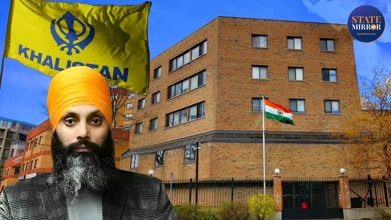 कनाडा में खालिस्तानियों का नया हंगामा, इंडियन एम्बेसी को 12 घंटे तक घेरने की दी धमकी, लगाया हाई कमिश्नर का टारगेट पोस्टर