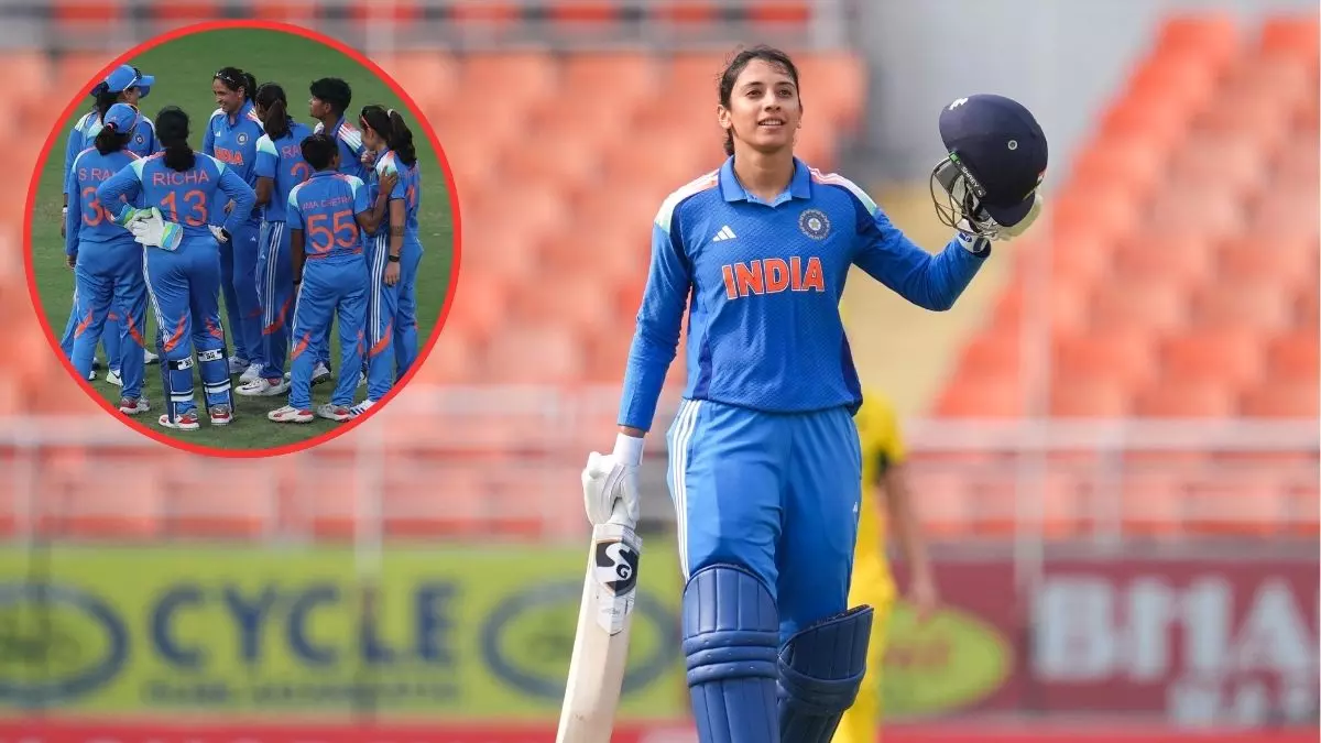 IND W AUS W: मंधाना के शतक से भारत ने रचा इतिहास, महज 7 रन से इंग्लैंड का ऑस्ट्रेलिया के खिलाफ रिकॉर्ड टूटते-टूटते रह गया