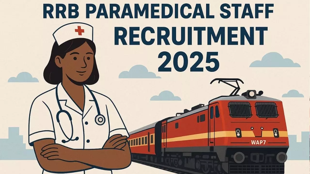 RRB Paramedical Staff Recruitment 2025: 434 पदों पर आवेदन करने का आज है आखिरी मौका, न चूकें यह सुनहरा अवसर