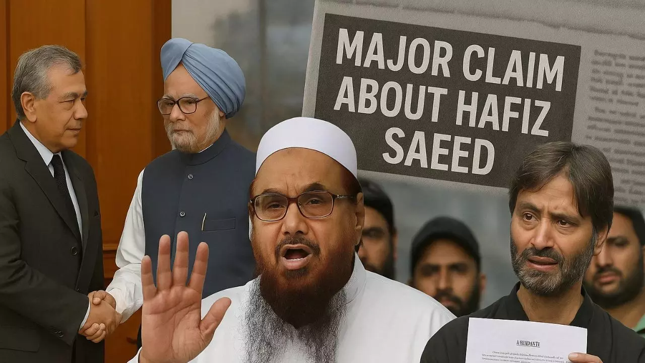 मेरी हाफिज सईद से मुलाकात पर पूर्व पीएम मनमोहन सिंह ने जताया था आभार, यासीन मलिक के हलफनामे से मचा हड़कंप - 10 बातें