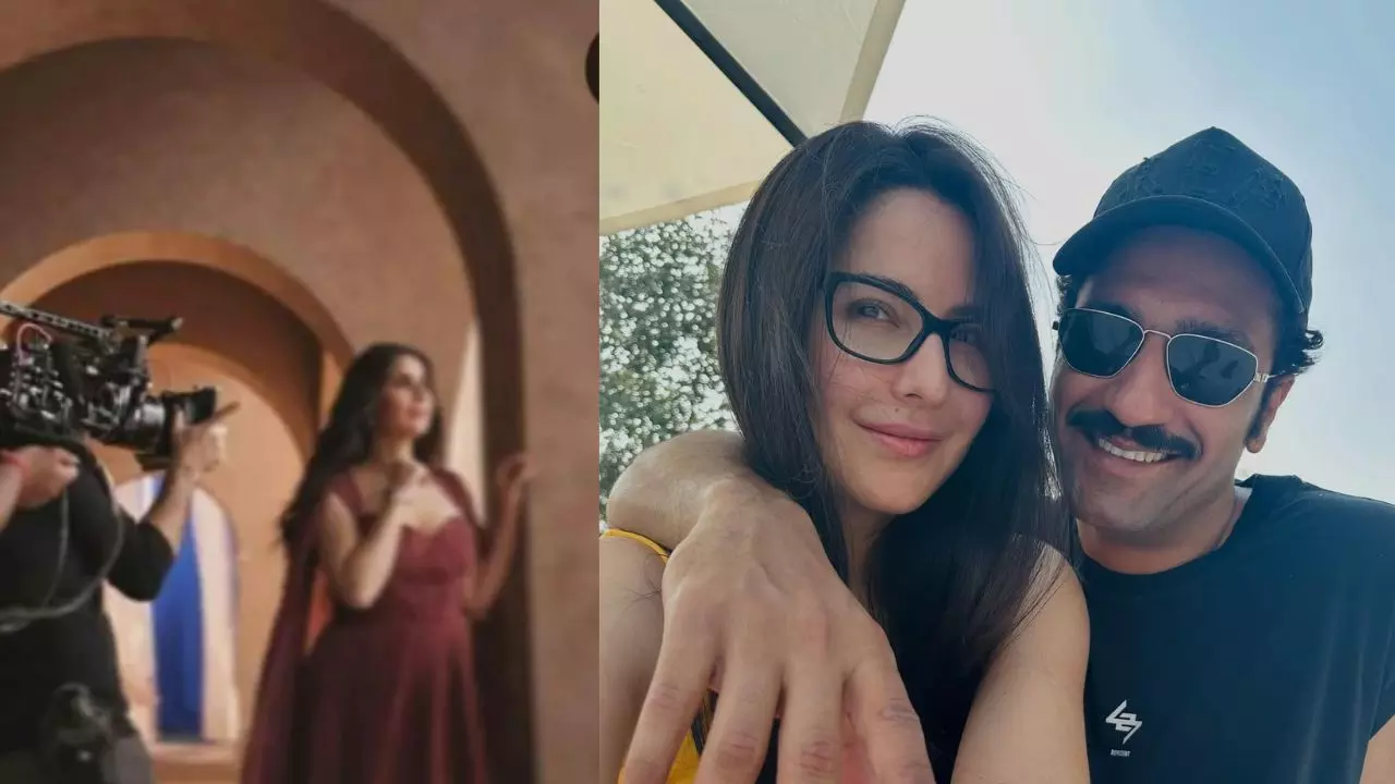 प्रेग्नेंट हैं Katrina Kaif? मरून गाउन में कराया एक्ट्रेस ने फोटोशूट, फैंस बोले- बधाई हो