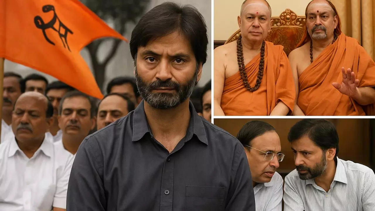 यासीन मलिक की खतरनाक कहानी, ISI और लश्कर से मांगी थी जान की भीख; RSS और शंकराचार्यों से...