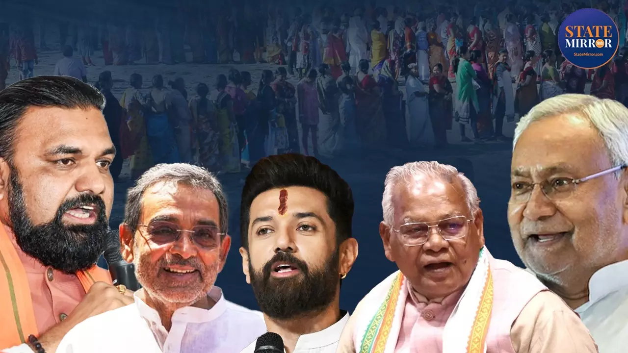 अंदर की बात: बिहार NDA में सीट नहीं, ‘बड़े भाई’ और दमदार दलित नेता की दावेदारी पर संग्राम अंदर की बात: बिहार NDA में सीट नहीं, ‘बड़े भाई’ और दमदार दलित नेता की दावेदारी पर संग्राम