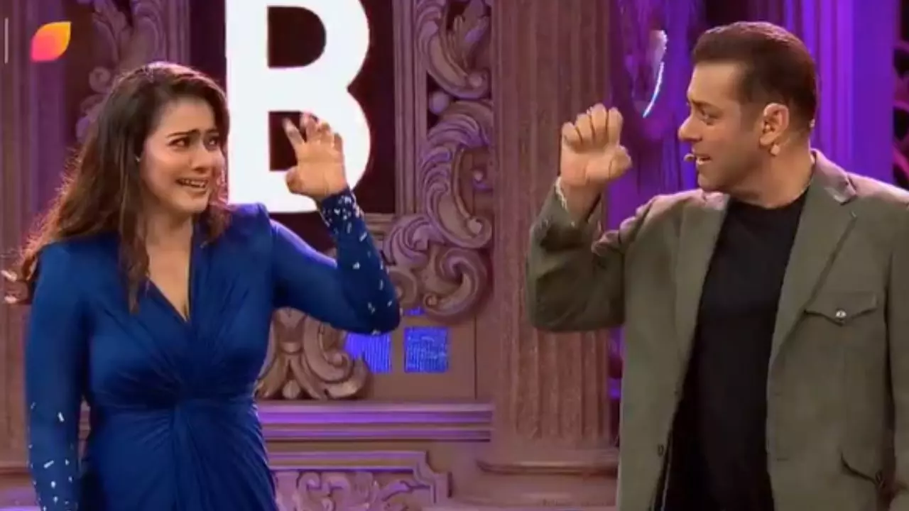 Bigg Boss 19 : वीकेंड के वार पर रीक्रिएट हुआ प्यार किया तो डरना क्या, Kajol ने Salman Khan संग थिरकाए कदम