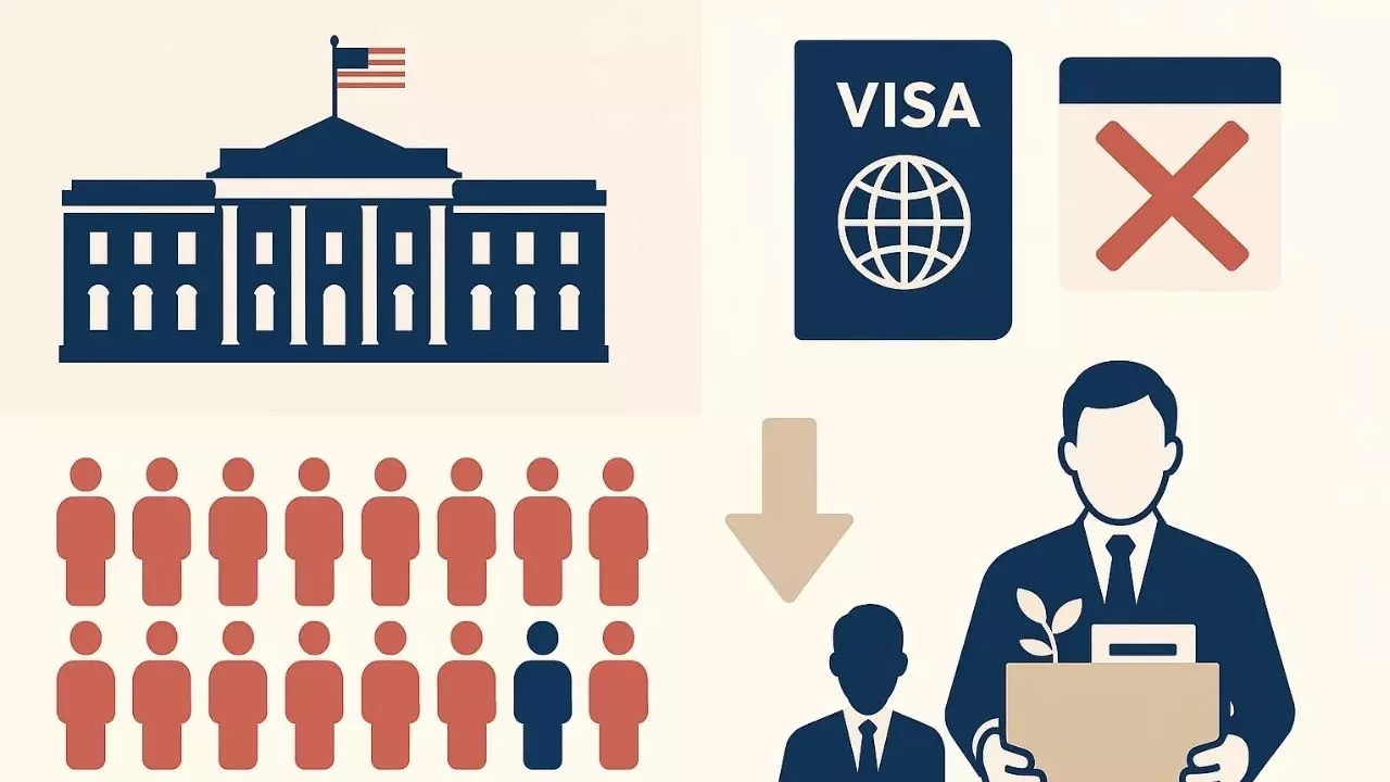 16,000 अमेरिकियों की छंटनी और 5189 H1-B वीजा... व्हाइट हाउस की फैक्ट शीट में क्या-क्या?