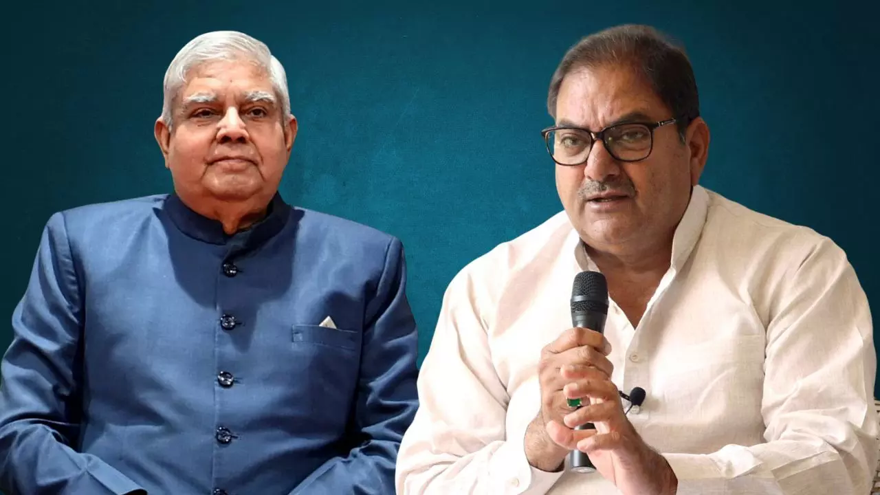 इस्तीफे के बाद परेशान थे, लेकिन अब ठीक हैं... अभय चौटाला ने पूर्व उपराष्ट्रपति जगदीप धनखड़ की हेल्थ का दिया अपडेट इस्तीफे के बाद परेशान थे, लेकिन अब ठीक हैं... अभय चौटाला ने पूर्व उपराष्ट्रपति जगदीप धनखड़ की हेल्थ का दिया अपडेट