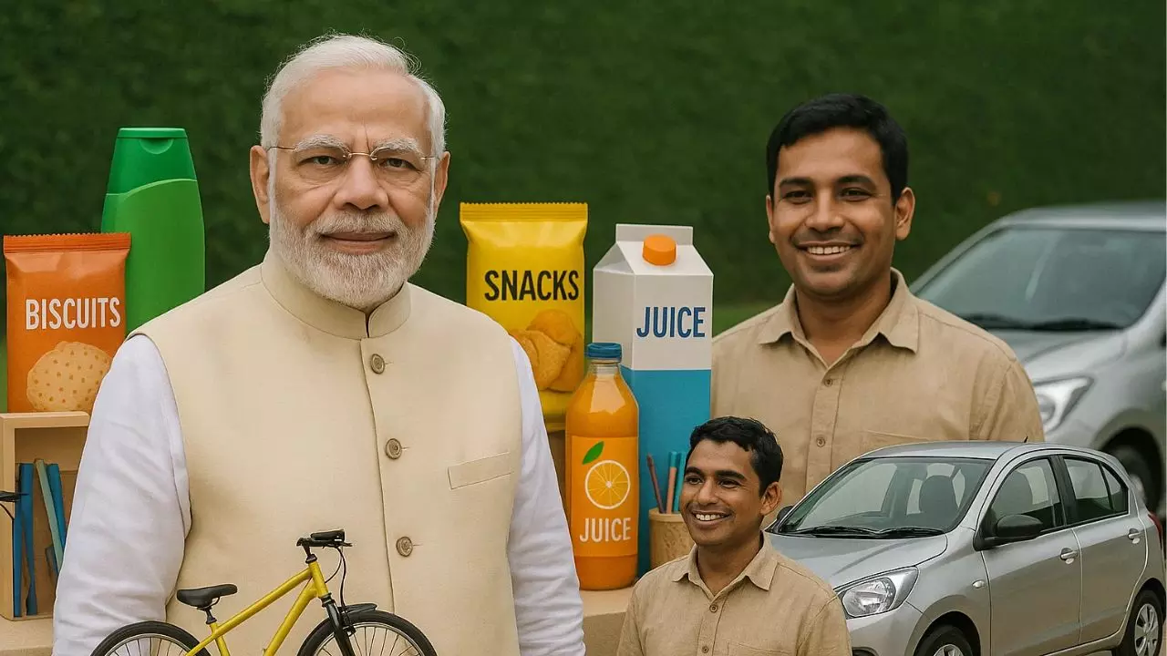 देशभर में GST 2.0 लागू, नवरात्रि के पहले दिन मोदी सरकार के बचत उत्सव से जनता को क्या होगा लाभ? देशभर में GST 2.0 लागू, नवरात्रि के पहले दिन मोदी सरकार के बचत उत्सव से जनता को क्या होगा लाभ?