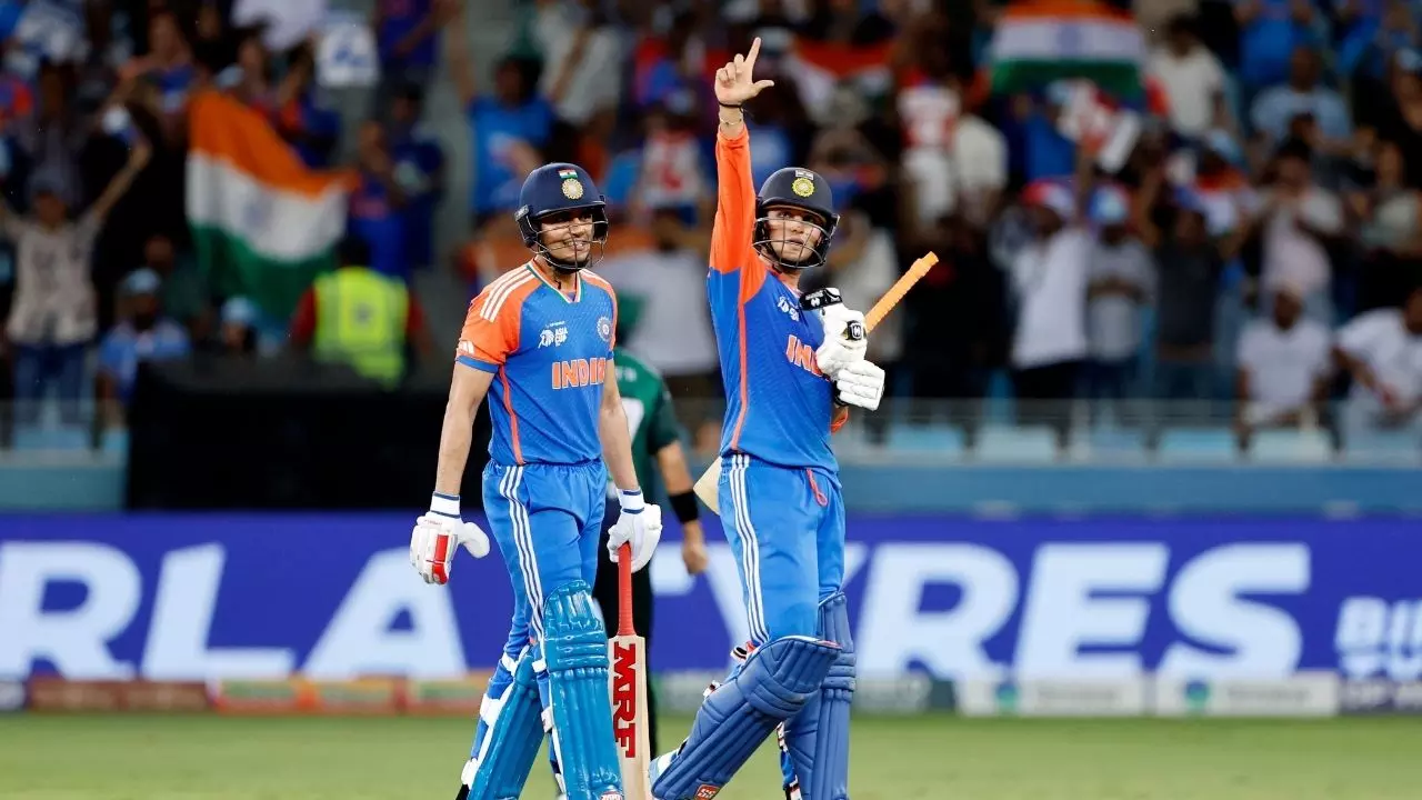 चल बॉल डाल... अभिषेक-गिल ने शाहीन-रऊफ की उतार दी अकड़, बल्ले से दिया करारा जवाब | Video