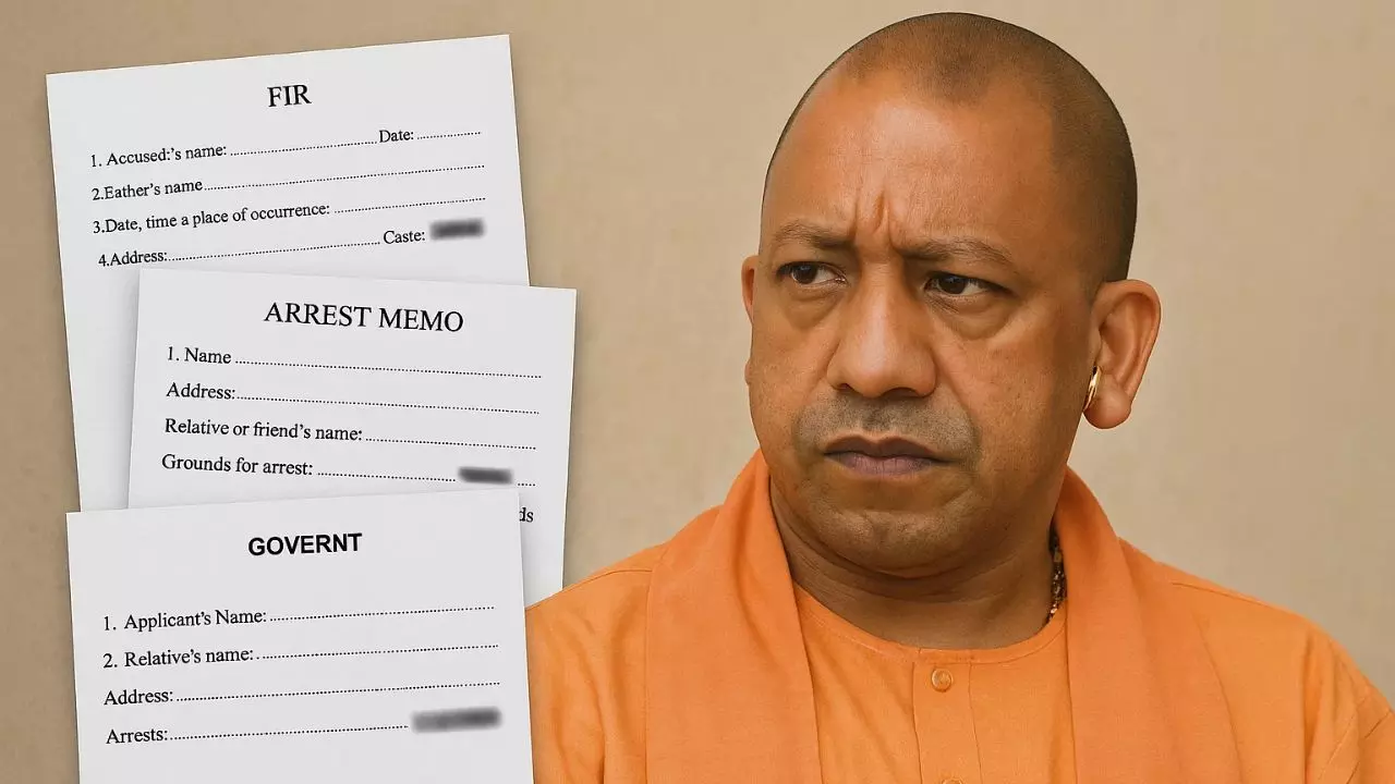 यूपी में जातिगत महिमामंडन पर रोक! FIR, अरेस्ट मेमो और सरकारी दस्तावेज जाति लिखना बैन, योगी सरकार का आदेश