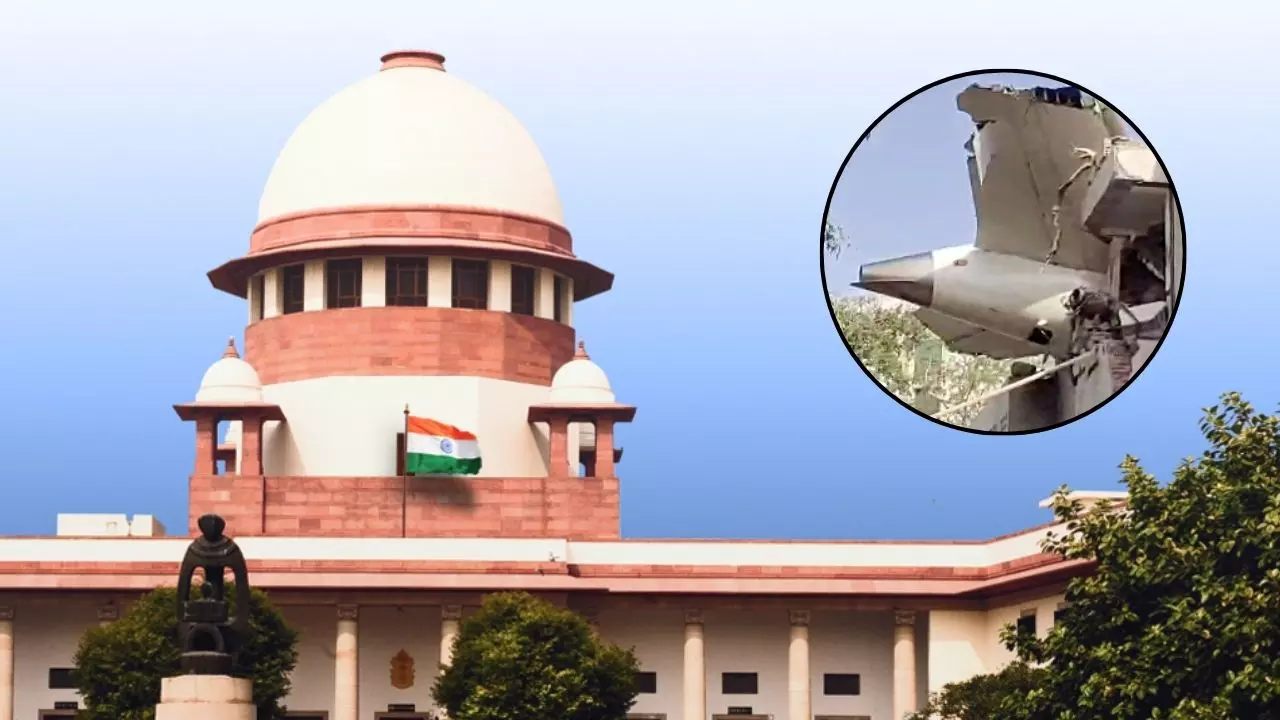 पायलट की गलती की बात दुर्भाग्यपूर्ण, अहमदाबाद एयर इंडिया क्रैश को लेकर सुप्रीम कोर्ट ने केंद्र और DGCA से मांगा जवाब