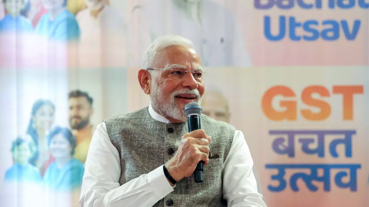 GST 2.0 को लेकर पीएम मोदी ने लिखा खुला खत, कहा- हर वर्ग को मिलेगा फायदा, बजट में होगी बचत, व्यापारियों को होगी आसानी GST 2.0 को लेकर पीएम मोदी ने लिखा खुला खत, कहा- हर वर्ग को मिलेगा फायदा, बजट में होगी बचत, व्यापारियों को होगी आसानी