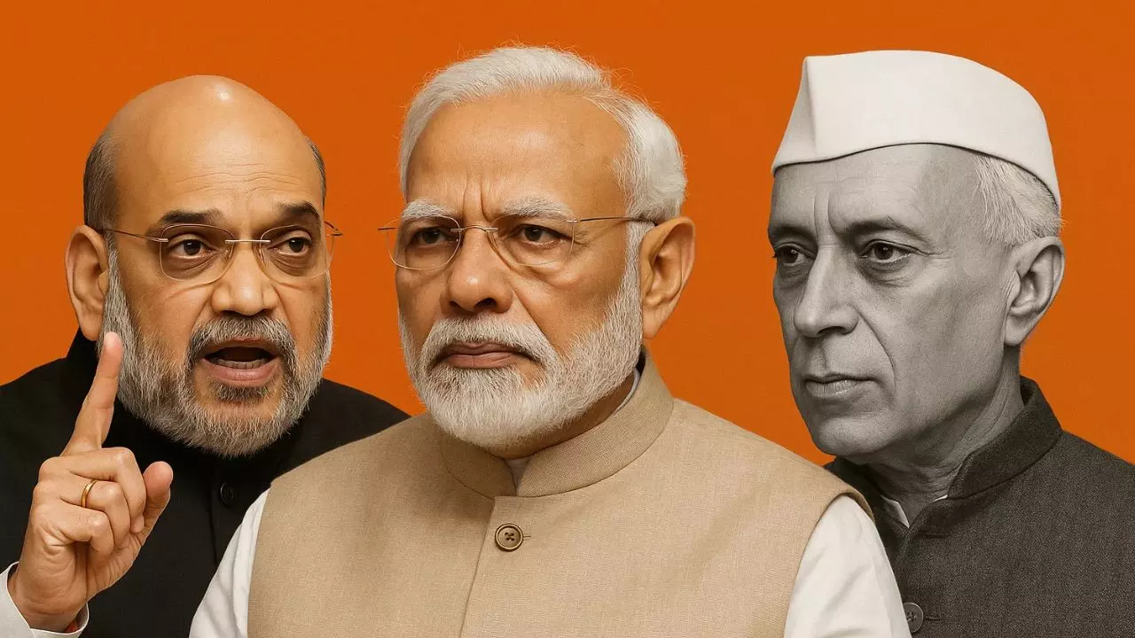 जब कभी नेहरू और मोदी की तुलना की जाएगी तो टॉप में....अमित शाह ने बताया PM Modi के अंदर क्या-क्या हैं Quality जब कभी नेहरू और मोदी की तुलना की जाएगी तो टॉप में....अमित शाह ने बताया PM Modi के अंदर क्या-क्या हैं Quality