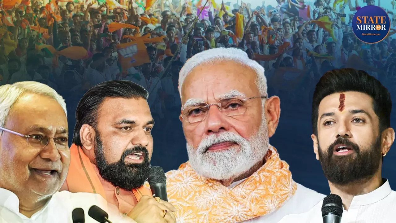 चिराग के सम्मान पर भड़की BJP-JDU, कहा- यह सभी की मांग है, तो क्‍या NDA की बढ़ेगी मुश्किलें!