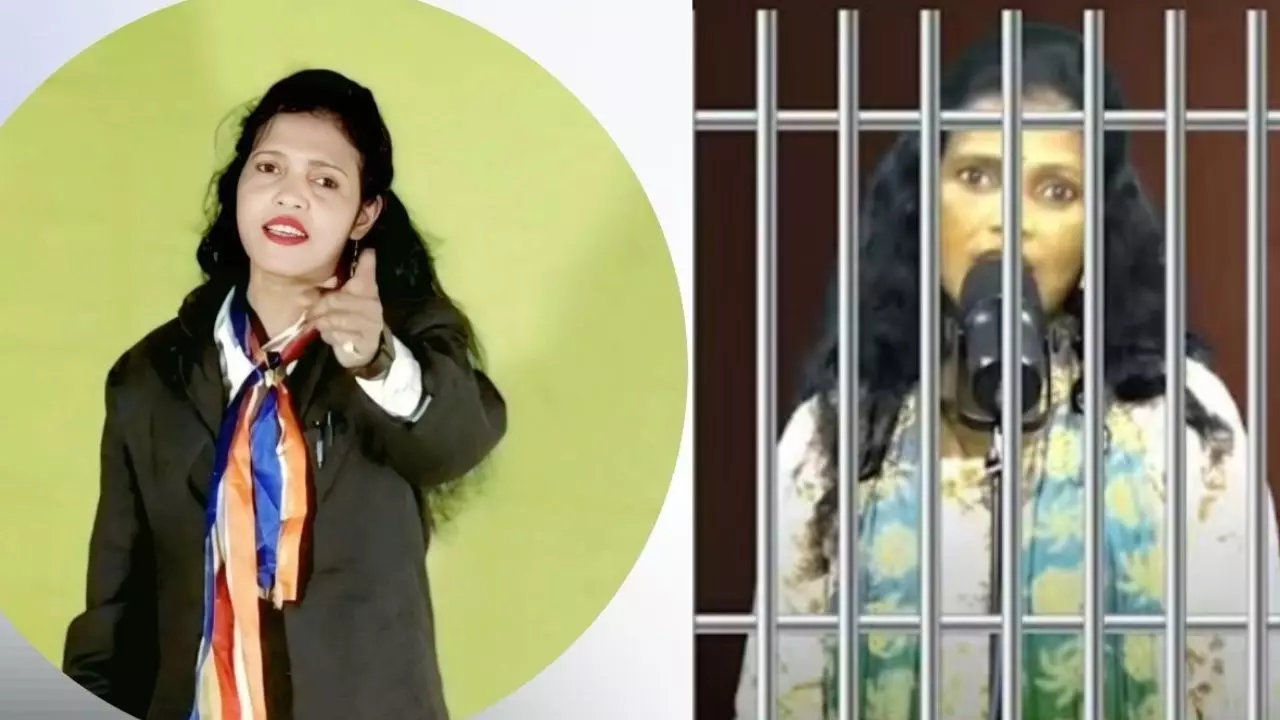 मां दुर्गा को गाली देने वाली सरोज सरगम को UP पुलिस ने बुर्के में किया गिरफ्तार! नवरात्रि के दूसरे दिन ये Video हुआ था Viral