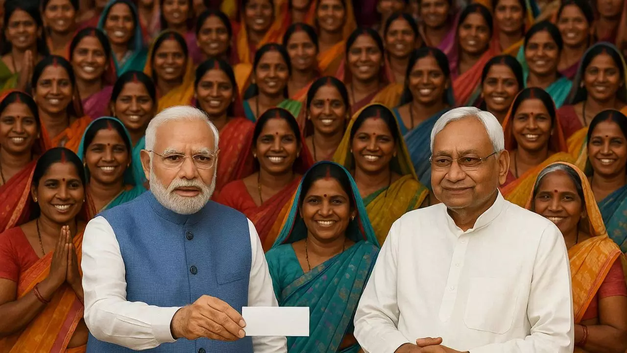 मुख्यमंत्री महिला रोजगार योजना पहली किस्त होगी जारी, PM मोदी 75 लाख महिलाओं के खाते में भेजेंगे 10 हजार रुपये की राशि मुख्यमंत्री महिला रोजगार योजना पहली किस्त होगी जारी, PM मोदी 75 लाख महिलाओं के खाते में भेजेंगे 10 हजार रुपये की राशि