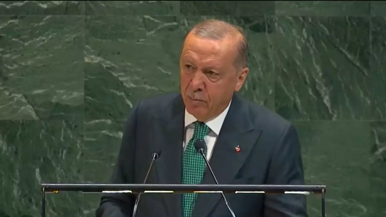 बातचीत से निकले हल... तुर्की ने UN में उठाया कश्मीर का मुद्दा, एर्दोगन ने पाकिस्तान को बता दिया पाक-साफ; भाषण में क्या क्या बोले?