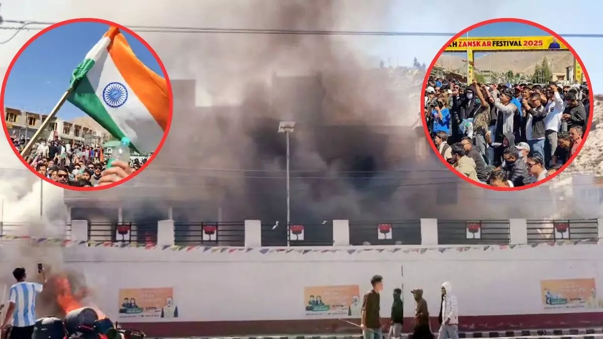 पूर्ण राज्‍य का दर्जा या कुछ और, लेह में क्‍यों भड़क उठे Gen-Z? अब तक 4 लोगों की मौत, सोनम वांगचुक ने की शांति की अपील- 5 VIDEO