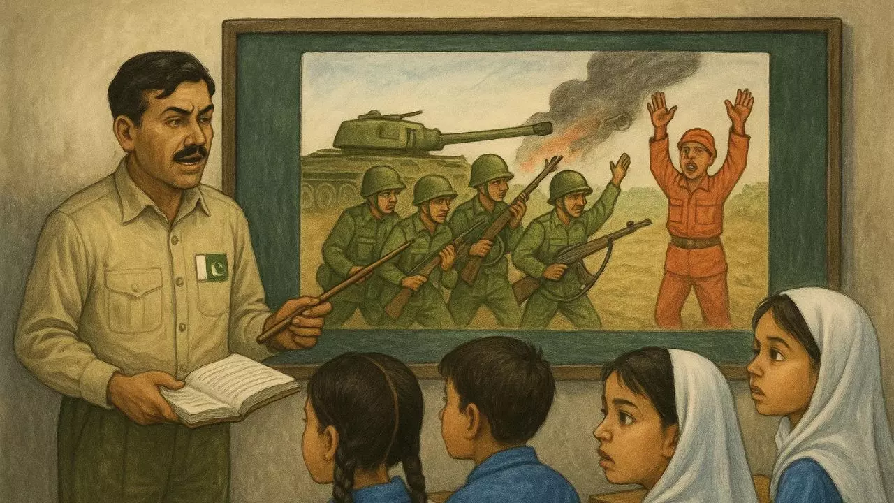 ऑपरेशन सिंदूर पर पाकिस्‍तान के बच्‍चे पढ़ रहे झूठ का पाठ, प्रोपेगेंडा मास्‍टर ने नए करिकुलम में गढ़े फर्जी किस्‍से