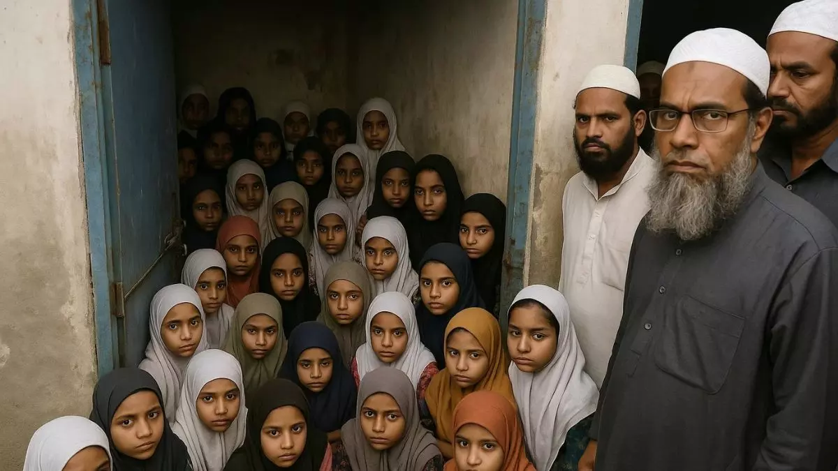बहराइच में मदरसा-शौचालय में 40 छात्राएं बंद मिलीं, दिल्ली से यूपी तक बाबाओं का बवाल; पूर्व DGP बोले - सब पुलिस करवा रही है! बहराइच में मदरसा-शौचालय में 40 छात्राएं बंद मिलीं, दिल्ली से यूपी तक बाबाओं का बवाल; पूर्व DGP बोले - सब पुलिस करवा रही है!